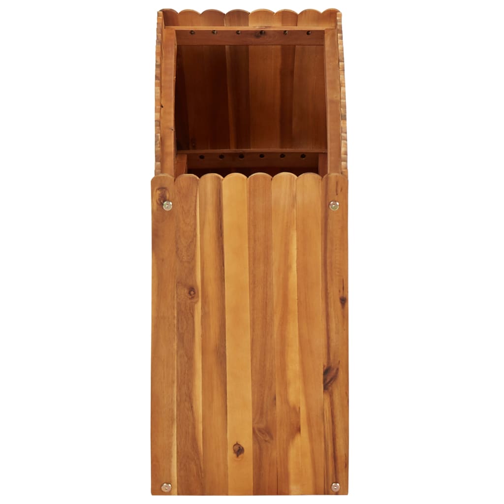 Garden Planter - Solid Acacia Wood - 100×30×50cm