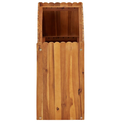 Garden Planter - Solid Acacia Wood - 100×30×50cm
