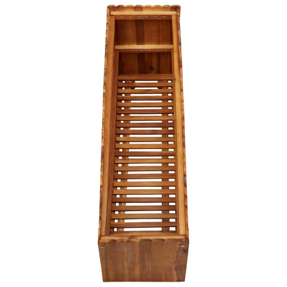 Garden Planter - Solid Acacia Wood - 100×30×50cm