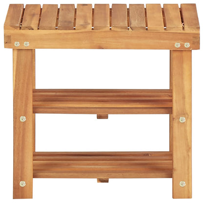 Shoe Rack - Solid Acacia Wood