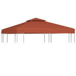 2-Tier Gazebo  Top Cover Terracotta