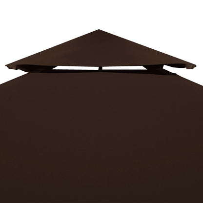 2-Tier Gazebo Top Cover  Brown