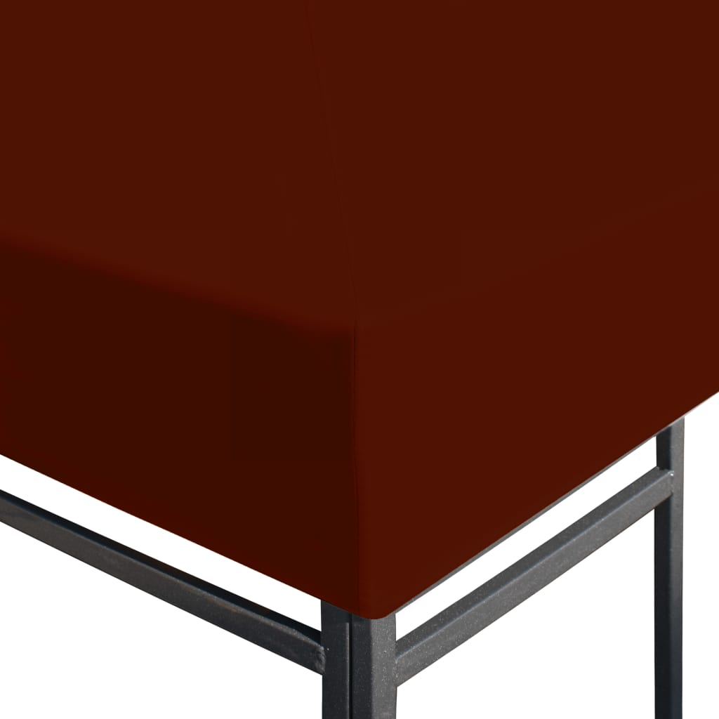 Gazebo Top Cover Terracota - 3×3m