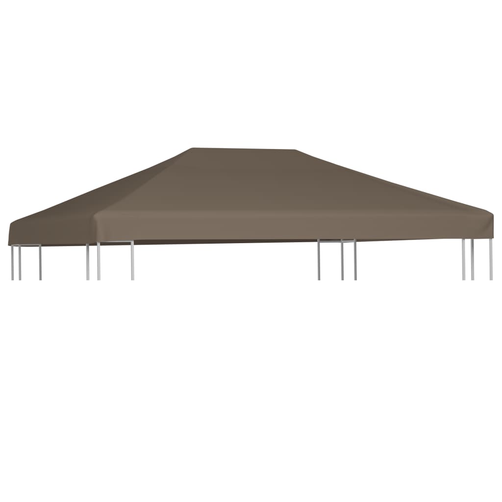 Gazebo Top Cover Taupe - 3×4m