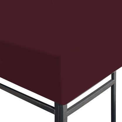 Gazebo Top Cover Bordeaux - 3×4m