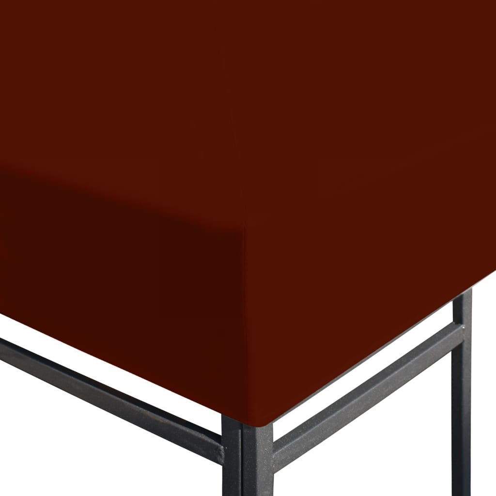 Gazebo Top Cover Terracota - 3×4m