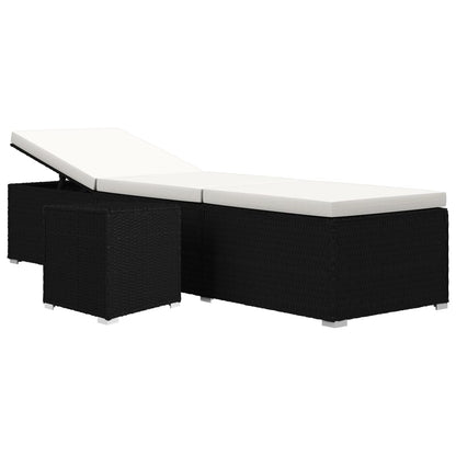 Versatile Sun Lounger with Cushion and Garden Gathering Outdoor Living 