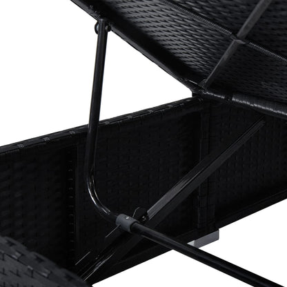 Versatile Sun Lounger with Cushion and Garden Gathering Outdoor Living 