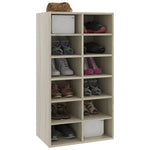 Shoe Rack Sonoma Oak Chipboard