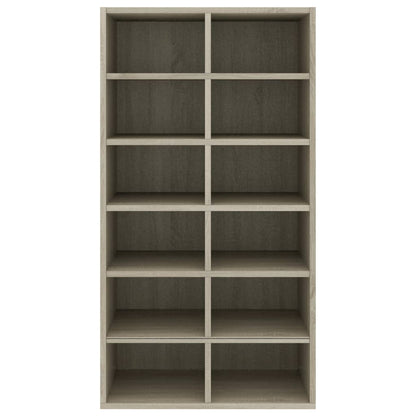 Shoe Rack Sonoma Oak Chipboard