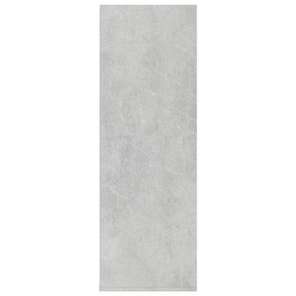Shoe Rack Concrete Grey  Chipboard