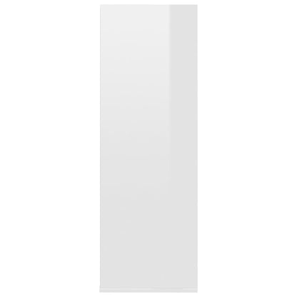 Shoe Rack High Gloss White  Chipboard