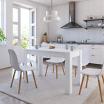 Dining Table White - Chipboard