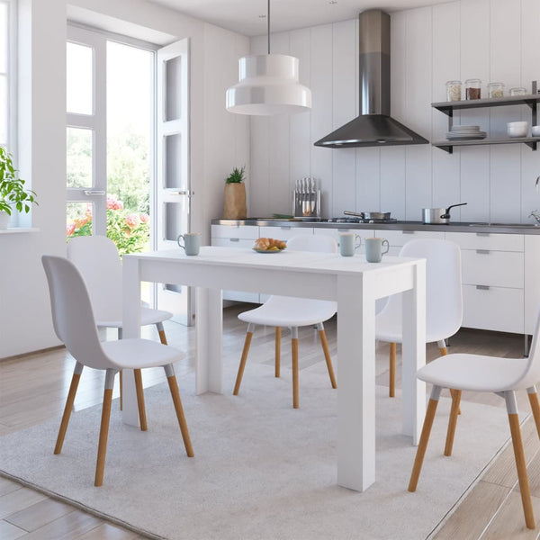  Dining Table White - Chipboard