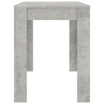 Dining Table Concrete Grey -Chipboard