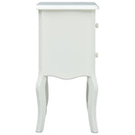 Bedside Cabinet White