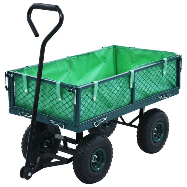  Garden Hand Trolley Green 250 kg