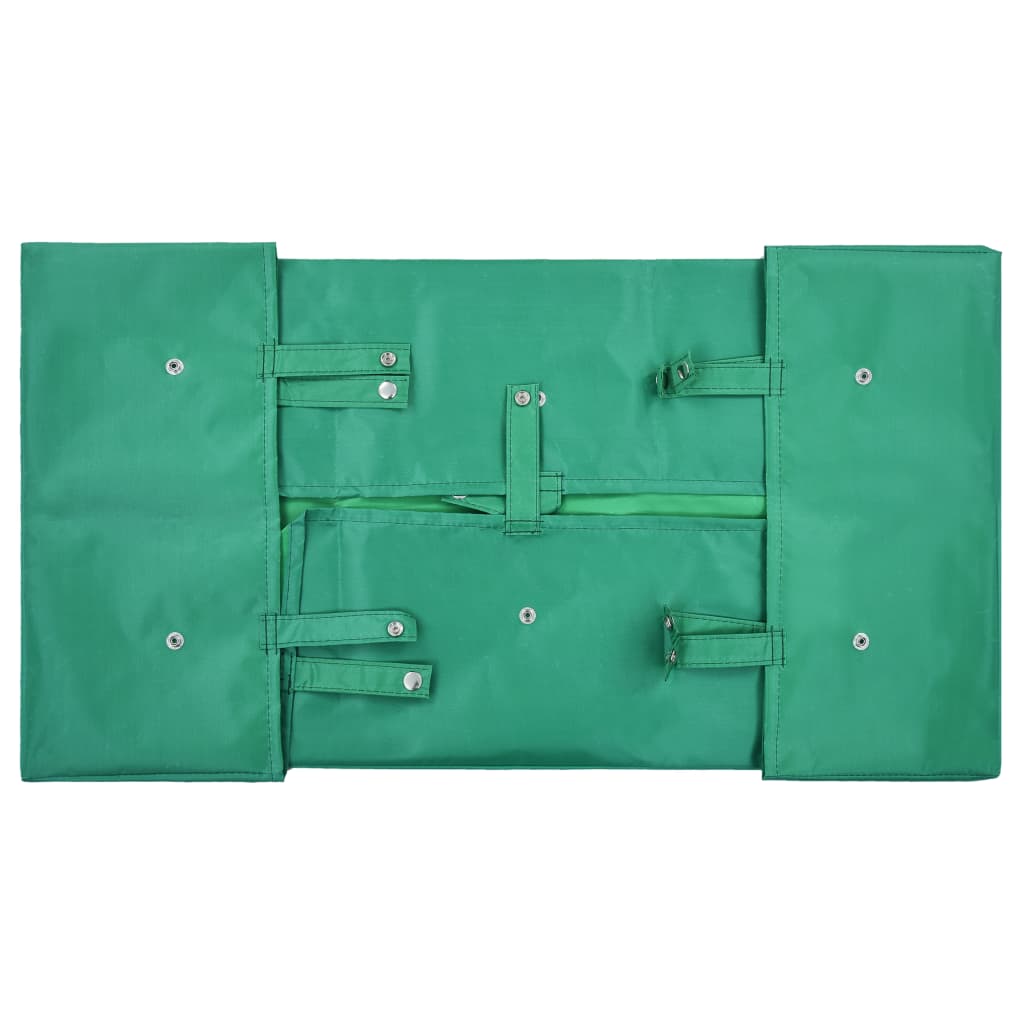 Garden Cart Liner Green Fabric - 81×41×21cm