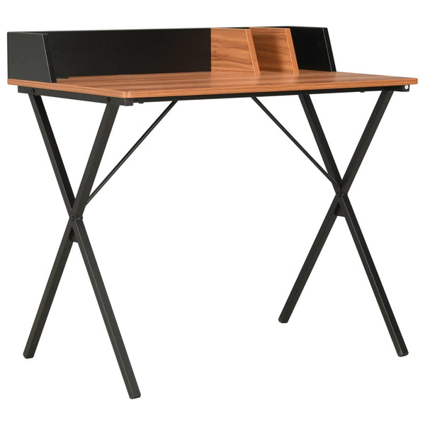  Desk Black and Brown