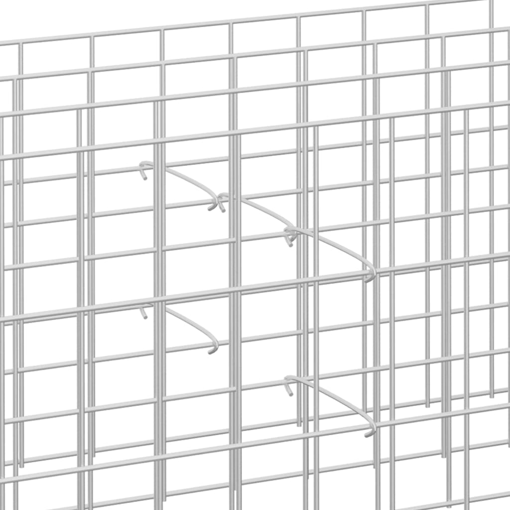 Gabion Hooks 100pk Galvanised Steel 30cm | HomeAndLiving