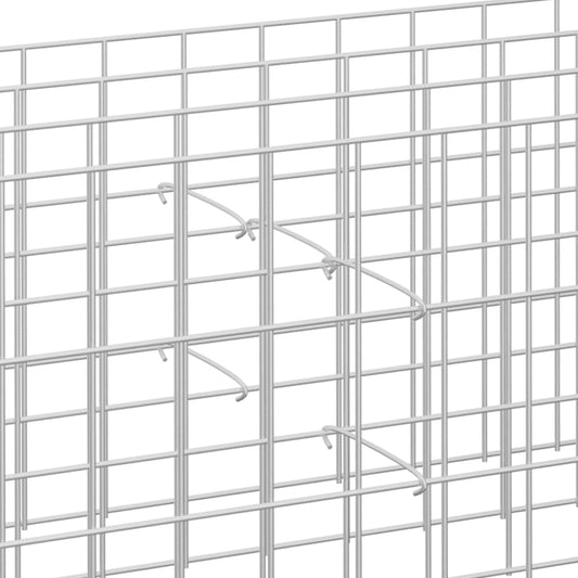 Gabion Hooks 100pk Galvanised Steel 30cm | HomeAndLiving