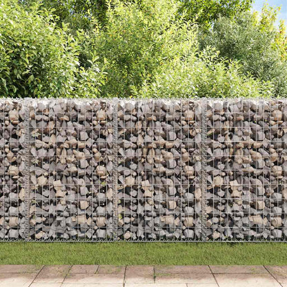 Gabion Spirals 24pc Galvanised Steel 100cm | HomeAndLiving