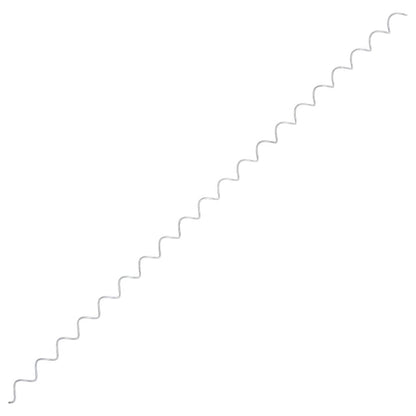 Gabion Spirals 24pc Galvanised Steel 100cm | HomeAndLiving