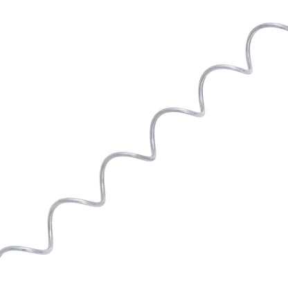 Gabion Spirals 24pc Galvanised Steel 100cm | HomeAndLiving