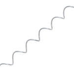 Gabion Spirals 24pc Galvanised Steel 100cm | HomeAndLiving