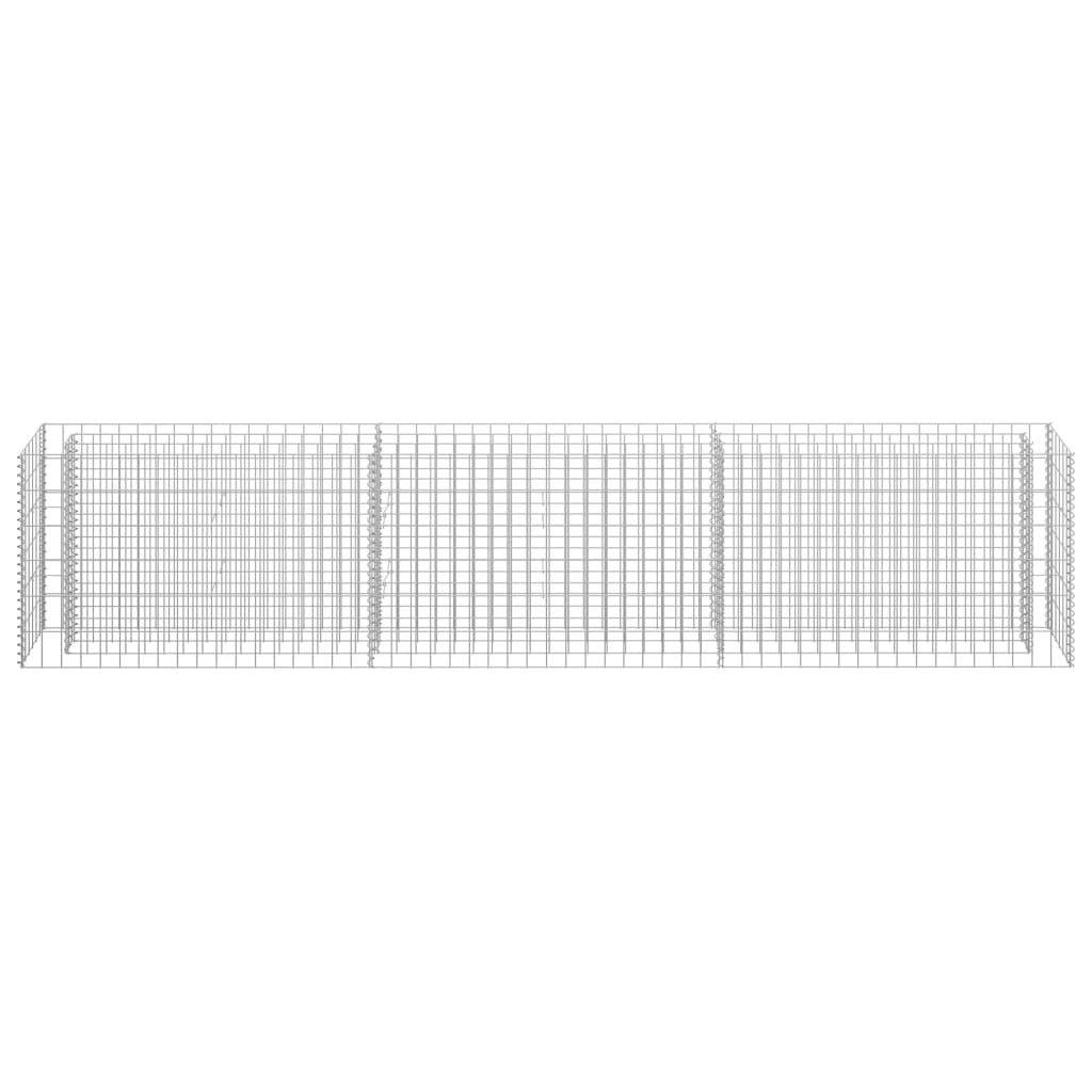 Gabion Raised Bed (Sliver)