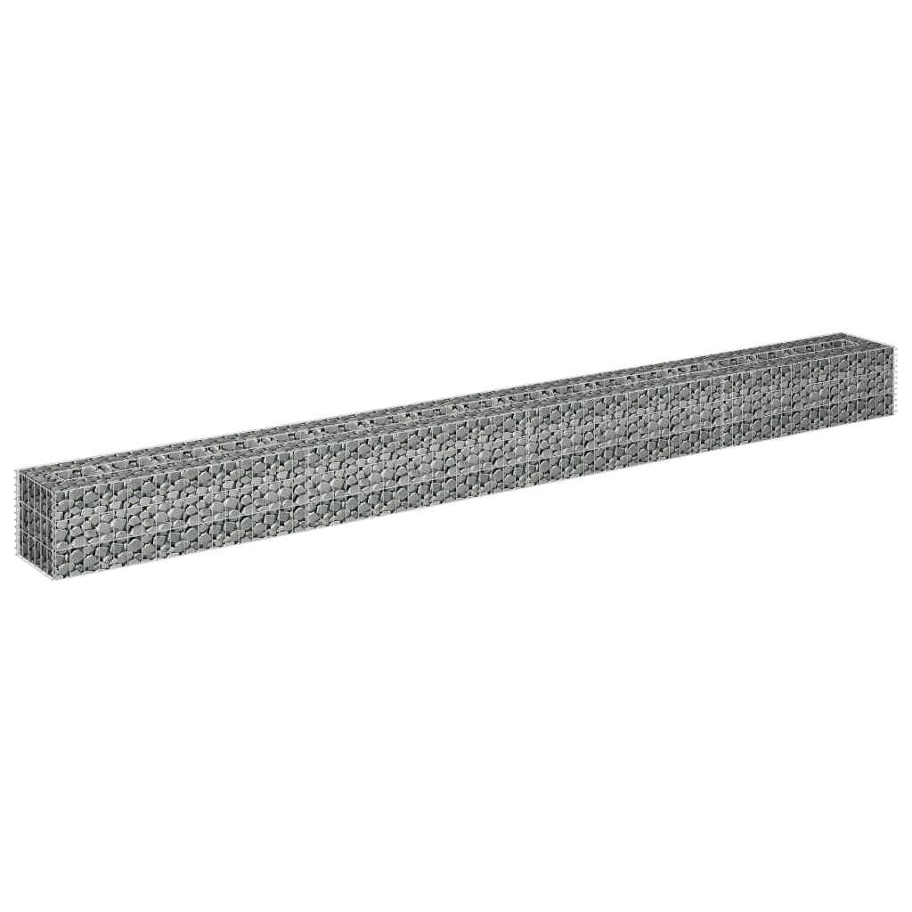 Gabion Raised Bed--Galvanised steel