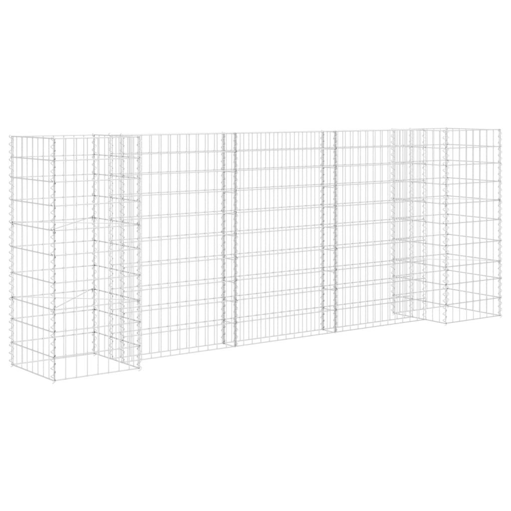H-Shaped Gabion Planter
