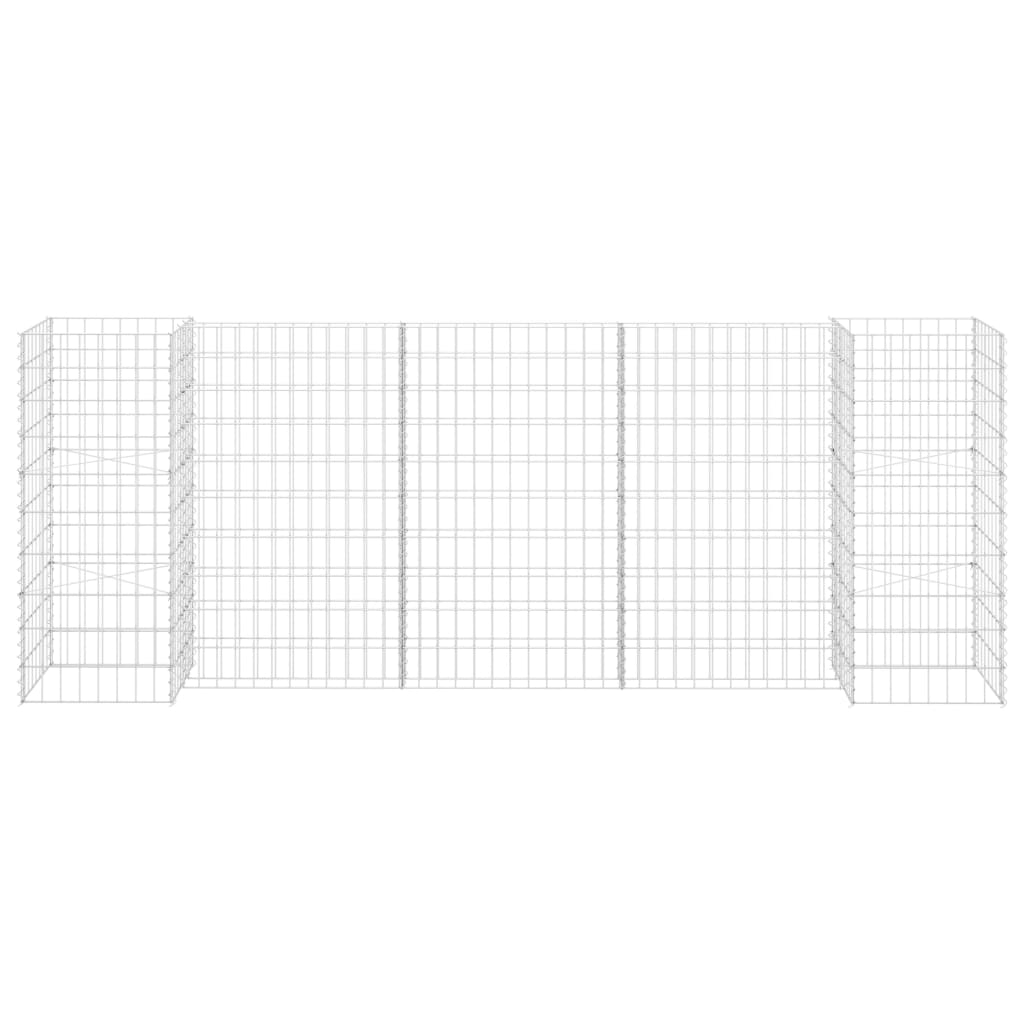 H-Shaped Gabion Planter