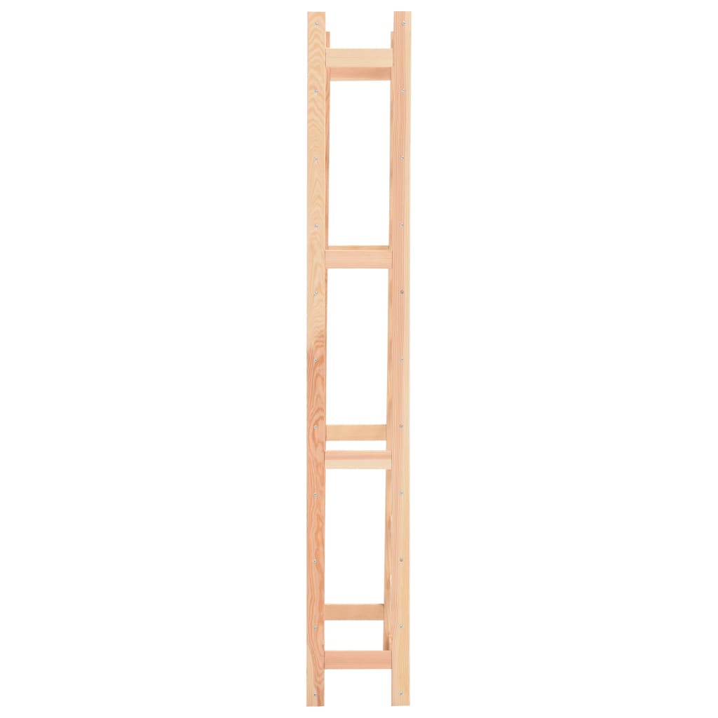 Wine Rack for 77 Bottles Solid Wood Pine