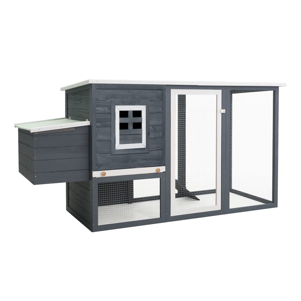 Chicken Cage Hen House-Grey