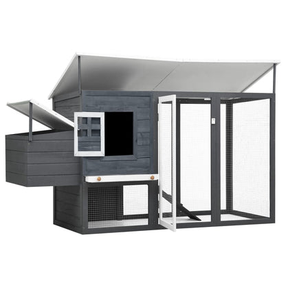 Chicken Cage Hen House-Grey