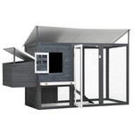 Chicken Cage Hen House-Grey