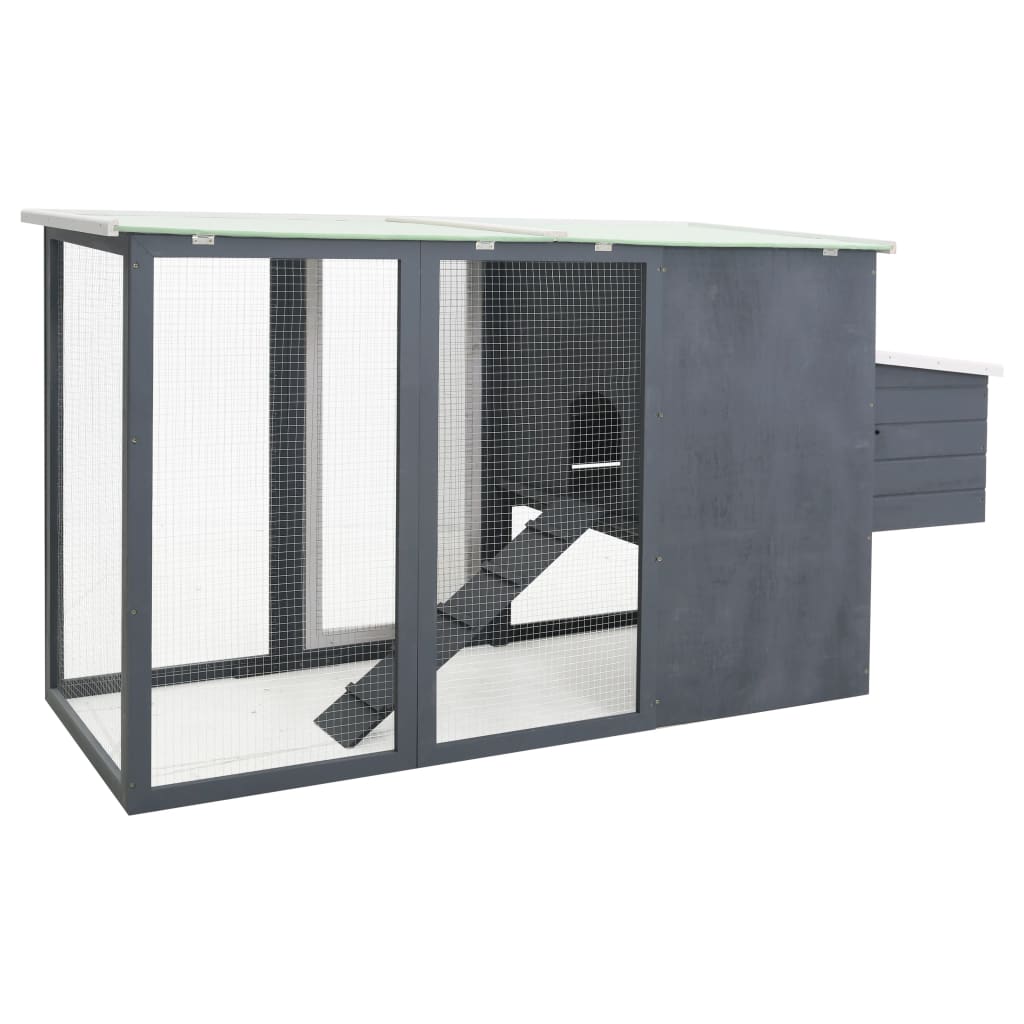 Chicken Cage Hen House-Grey