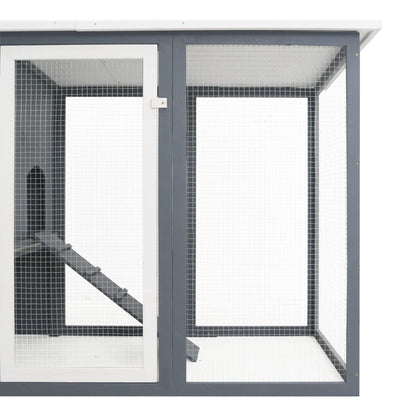 Chicken Cage Hen House-Grey
