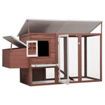 Chicken Cage Hen House-Brown