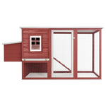 Chicken Cage Hen House-Red