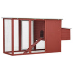 Chicken Cage Hen House-Red