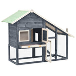 Rabbit Hutch Grey And White Solid Firwood