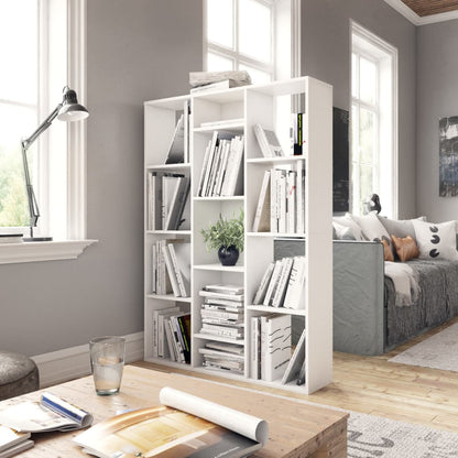 Room Divider/Book Cabinet White