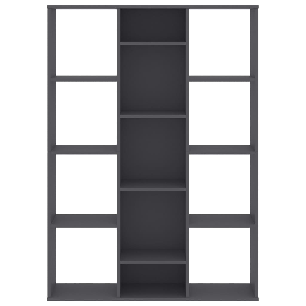 Room Divider/Book Cabinet  Grey Chipboard