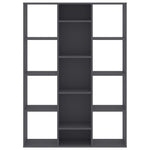 Room Divider/Book Cabinet  Grey Chipboard