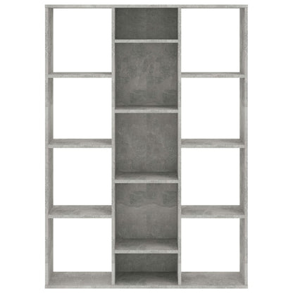 Room Divider/Book Cabinet Concrete Grey  Chipboard