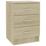 Bedside Cabinets 2 pcs Sonoma Oak - Chipboard