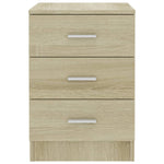 Bedside Cabinets 2 pcs Sonoma Oak - Chipboard