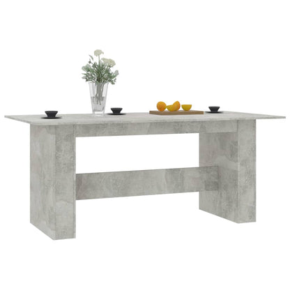 Dining Table Concrete Grey Chipboard - 180×90×76cm